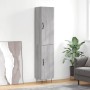 Aparador alto madera contrachapada gris Sonoma 34,5x34x180 cm de , Aparadores - Ref: Foro24-3198823, Precio: 103,36 €
