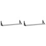 Estantes pared 2 uds madera ingeniería gris Sonoma 80x15x15,5cm by , Shelves and shelves - Ref: Foro24-836331, Price: 36,36 €...