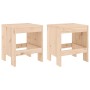 Mesa y sillas de jardín 3 piezas madera maciza de pino by , Garden sets - Ref: Foro24-3157703, Price: 144,29 €, Discount: %