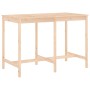 Set de mesa y taburetes altos jardín 7 pzas madera maciza pino von , Gartensets - Ref: Foro24-3157781, Preis: 488,77 €, Rabat...