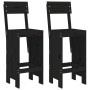 Set de mesa y taburetes altos jardín 3 pzas madera pino negro von , Gartensets - Ref: Foro24-3157797, Preis: 228,62 €, Rabatt: %