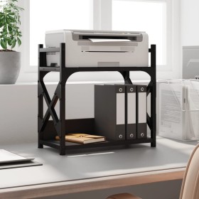 Soporte de impresora 2 niveles negro 40x20x40 cm von , Drucker unterstützt - Ref: Foro24-833990, Preis: 26,21 €, Rabatt: %