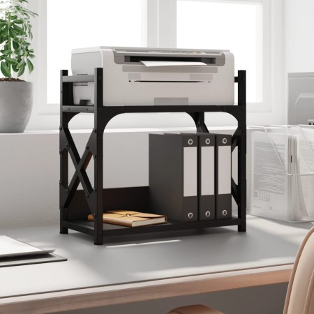 Soporte de impresora 2 niveles negro 40x20x40 cm by , Printer supports - Ref: Foro24-833990, Price: 26,21 €, Discount: %