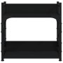 Soporte de impresora 2 niveles negro 40x20x40 cm by , Printer supports - Ref: Foro24-833990, Price: 26,21 €, Discount: %