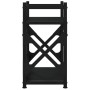 Soporte de impresora 2 niveles negro 40x20x40 cm by , Printer supports - Ref: Foro24-833990, Price: 26,21 €, Discount: %