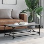 Mesa de centro madera contrachapada gris Sonoma 100x50x35 cm de , Mesas de centro - Ref: Foro24-835332, Precio: 49,01 €, Desc...