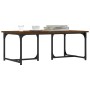 Mesa de centro madera contrachapada roble marrón 90x50x35 cm by , Coffee table - Ref: Foro24-835403, Price: 35,63 €, Discount: %
