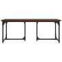 Mesa de centro madera contrachapada roble marrón 90x50x35 cm by , Coffee table - Ref: Foro24-835403, Price: 35,63 €, Discount: %