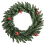 Árboles de Navidad artificiales 2 uds corona, guirnalda y LED von , Weihnachtsbäume - Ref: Foro24-344648, Preis: 113,57 €, Ra...