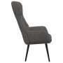 Sillón de relax con reposapiés de tela gris oscuro by , Armchairs - Ref: Foro24-3097430, Price: 121,87 €, Discount: %