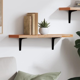 Estante de pared madera maciza de haya 60x20x2,5 cm von , Regale und Regale - Ref: Foro24-356026, Preis: 27,12 €, Rabatt: %