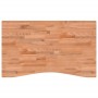 Tablero de escritorio madera maciza de haya 100x(55-60)x1,5 cm von , Schreibtischzubehör und Produkte - Ref: Foro24-356051, P...