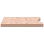 Tablero de escritorio madera maciza de haya 110x(50-55)x4 cm von , Schreibtischzubehör und Produkte - Ref: Foro24-356045, Pre...