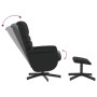 Sillón reclinable con reposapiés cuero sintético negro von , Sessel - Ref: Foro24-356708, Preis: 160,54 €, Rabatt: %