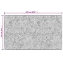 Alfombra lavable antideslizante negro y dorado 150x230 cm by , Rugs - Ref: Foro24-373983, Price: 55,53 €, Discount: %