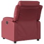 Sillón reclinable de cuero sintético rojo tinto von , Sessel - Ref: Foro24-373490, Preis: 224,53 €, Rabatt: %
