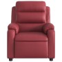 Sillón reclinable de cuero sintético rojo tinto von , Sessel - Ref: Foro24-373490, Preis: 224,53 €, Rabatt: %