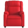 Sillón de masaje reclinable cuero sintético rojo by , Armchairs - Ref: Foro24-373534, Price: 228,34 €, Discount: %