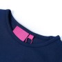 Camiseta infantil de manga larga azul marino 140 de , Camisetas para niños - Ref: Foro24-14183, Precio: 12,84 €, Descuento: %