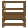 Sofá de esquina de madera maciza de pino marrón miel de , Sofás modulares de exterior - Ref: Foro24-825474, Precio: 53,81 €, ...