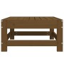 Taburete de jardín madera maciza de pino marrón miel de , Sofás modulares de exterior - Ref: Foro24-825488, Precio: 45,58 €, ...