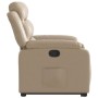 Sillón reclinable elevable cuero artificial color capuchino de , Sillones - Ref: Foro24-3205048, Precio: 300,90 €, Descuento: %