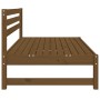 Sofá central de jardín madera maciza pino marrón miel 120x80 cm von , Modulare Sofas für den Außenbereich - Ref: Foro24-82570...