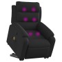 Sillón reclinable de masaje elevable tela negro von , Sessel - Ref: Foro24-3204994, Preis: 309,64 €, Rabatt: %