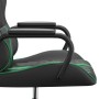 Silla gaming con masaje cuero sintético verde y negro von , Gaming-Stühle - Ref: Foro24-345560, Preis: 99,30 €, Rabatt: %
