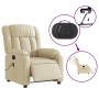 Sillón reclinable de masaje eléctrico tela color crema von , Sessel - Ref: Foro24-3205313, Preis: 293,95 €, Rabatt: %