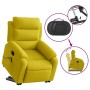 Sillón reclinable de masaje elevable terciopelo amarillo by , Armchairs - Ref: Foro24-3205110, Price: 299,75 €, Discount: %