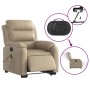 Sillón reclinable de masaje eléctrico cuero sintético capuchino by , Armchairs - Ref: Foro24-3205069, Price: 348,81 €, Discou...
