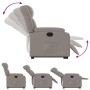 Sillón reclinable elevable tela gris taupe von , Sessel - Ref: Foro24-3205324, Preis: 299,20 €, Rabatt: %