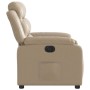 Sillón reclinable eléctrico de cuero sintético color capuchino by , Armchairs - Ref: Foro24-3205034, Price: 259,01 €, Discoun...