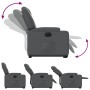 Sillón reclinable elevable eléctrico de cuero sintético gris von , Sessel - Ref: Foro24-3204447, Preis: 357,56 €, Rabatt: %