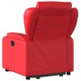 Sillón elevable eléctrico cuero artificial rojo by , Armchairs - Ref: Foro24-3204563, Price: 349,31 €, Discount: %