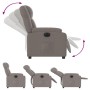 Sillón reclinable eléctrico tela gris taupé von , Sessel - Ref: Foro24-3205186, Preis: 278,94 €, Rabatt: %