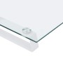 Soporte de monitor vidrio templado y metal blanco 40x20x8 cm von , Computersockel und -erhöhungen - Ref: Foro24-374215, Preis...