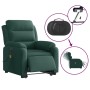 Sillón masaje reclinable elevable terciopelo verde oscuro by , Armchairs - Ref: Foro24-3205127, Price: 362,06 €, Discount: %
