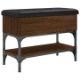 Banco zapatero madera de ingeniería marrón roble 62x32x45 cm von , Bänke für Hallen und Lager - Ref: Foro24-835171, Preis: 59...