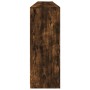Aparador con luces LED roble ahumado 283x37x100 cm de , Aparadores - Ref: Foro24-3209167, Precio: 480,30 €, Descuento: %