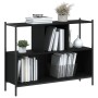 Estantería madera de ingeniería negra 102x28x77,5 cm von , Bücherregale und Regale - Ref: Foro24-838898, Preis: 64,05 €, Raba...