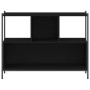 Estantería madera de ingeniería negra 102x28x77,5 cm von , Bücherregale und Regale - Ref: Foro24-838898, Preis: 64,05 €, Raba...