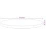 Tablero de mesa redondo madera maciza de acacia Ø60x3,8 cm by , Table tops - Ref: Foro24-370051, Price: 104,45 €, Discount: %