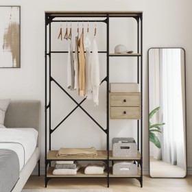 Armario cajones madera ingeniería roble Sonoma 100x40x180 cm von , Kleiderschränke - Ref: Foro24-838949, Preis: 139,97 €, Rab...