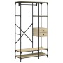 Armario cajones madera ingeniería roble Sonoma 100x40x180 cm von , Kleiderschränke - Ref: Foro24-838949, Preis: 139,97 €, Rab...