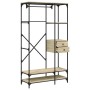 Armario cajones madera ingeniería roble Sonoma 100x40x180 cm von , Kleiderschränke - Ref: Foro24-838949, Preis: 139,97 €, Rab...