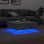 Mesa de centro con luces LED gris hormigón 80x80x31 cm von , Couchtisch - Ref: Foro24-836591, Preis: 84,36 €, Rabatt: %