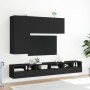 Mueble de TV de pared madera de ingeniería negro 60x30x30 cm von , TV-Möbel - Ref: Foro24-836856, Preis: 44,73 €, Rabatt: %