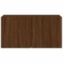 Mueble para TV de pared roble marrón 80x30x41 cm by , TV Furniture - Ref: Foro24-836964, Price: 56,12 €, Discount: %